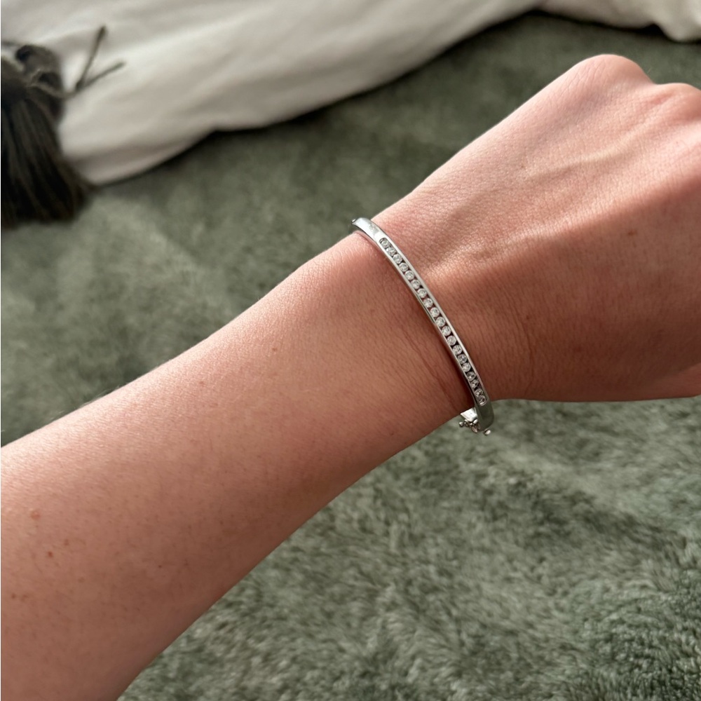 Elegant Sterling Silver Bracelet